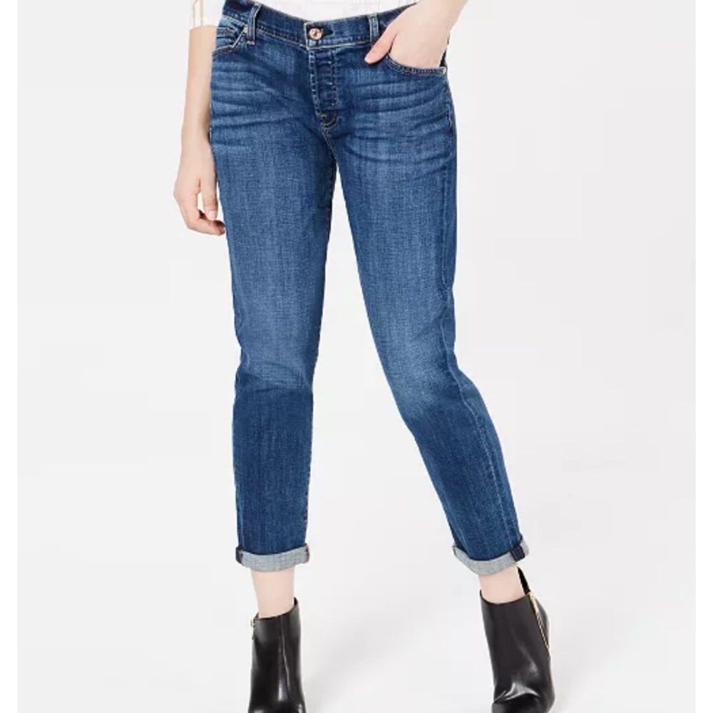 7 for all mankind Josefina skinny boyfriend jeans